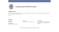 Desktop Screenshot of kugelberg.info